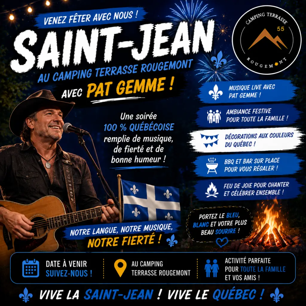 Pat Gemme pour la St-Jean